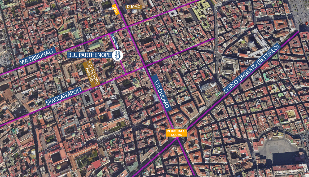 posizione B&B Napoli